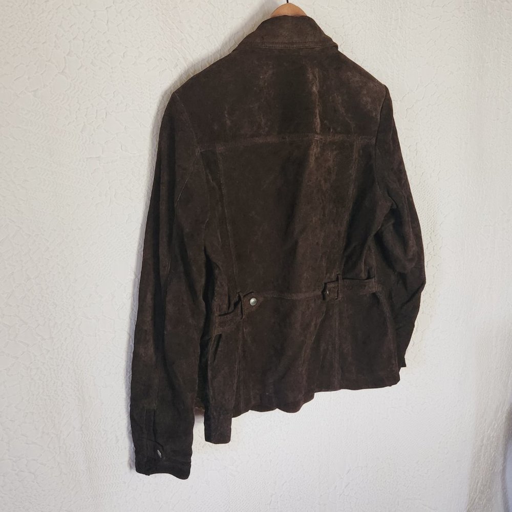 Washable Suede Jacket, Large - Picture 2 of 5